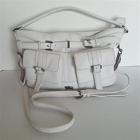 burberry white leather moon hobo bag|Burberry hobo bag leather.